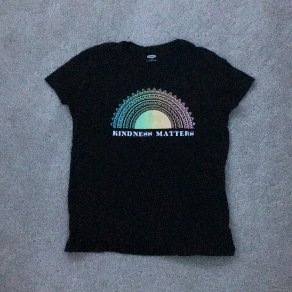 Black tee shirt